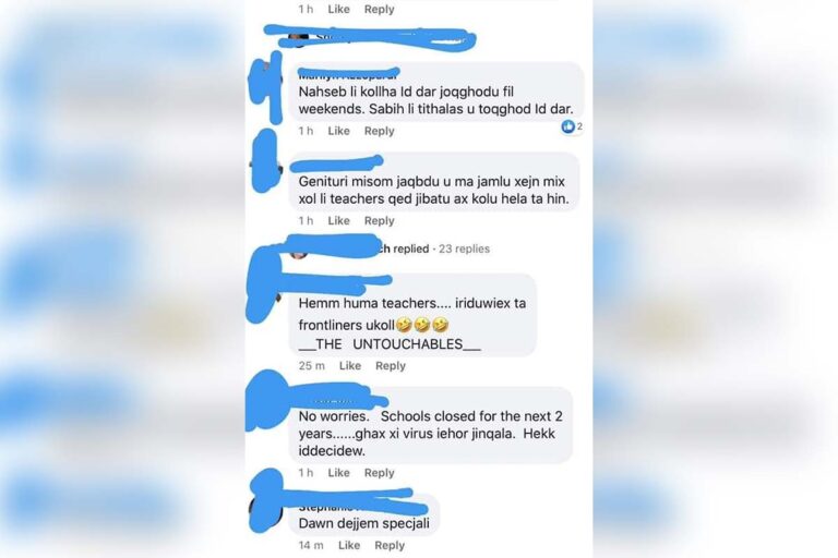 Il-President tal-MUT jgħid li l-għalliema mhux fuq btala