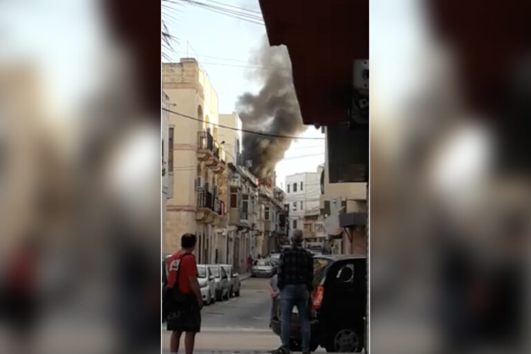 FILMAT: Residenza fil-Ħamrun tinħakem minn nirien