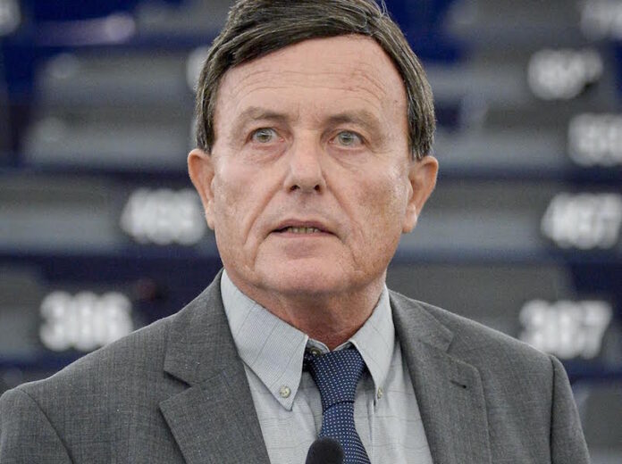 Alfred SANT in plenary session week 43 2016 in Strasbourg