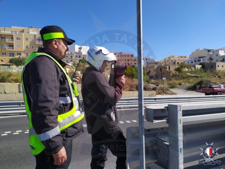 Il-Pulizija b’109 kontravenzjonijiet fl-aħħar sigħat … il-maġġoranza tal-każi dwar abbuż ta’ sewqan eċċessiv