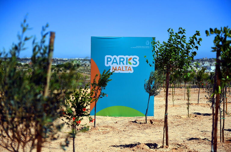 Jitħawlu aktar minn 2,200 siġra fil-park ġdid tal-familja f’Birżebbuġa
