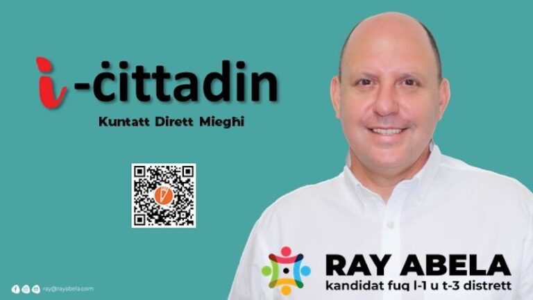 i-Ċittadin – Pjattaforma Digitali… L-ewwel kandidat politiku li juża mod innovattiv biex iċ-ċittadini jkollhom vuċi