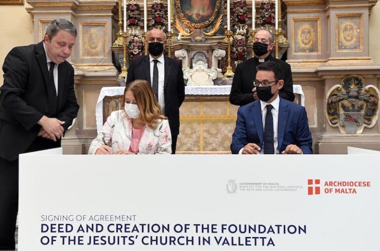 Titwaqqaf il-Fondazzjoni tal-Knisja tal-Ġiżwiti