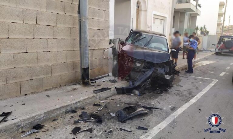 Mara ta’ 30 sena tindarab gravi wara li kienet involuta f’inċident tat-traffiku