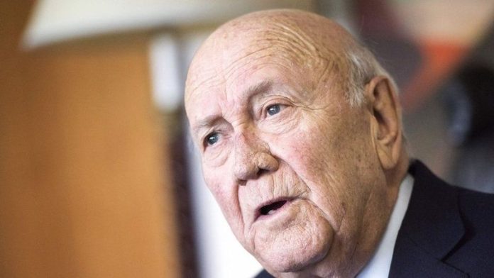 FW de Klerk