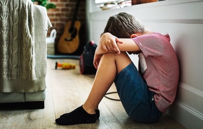 worried child