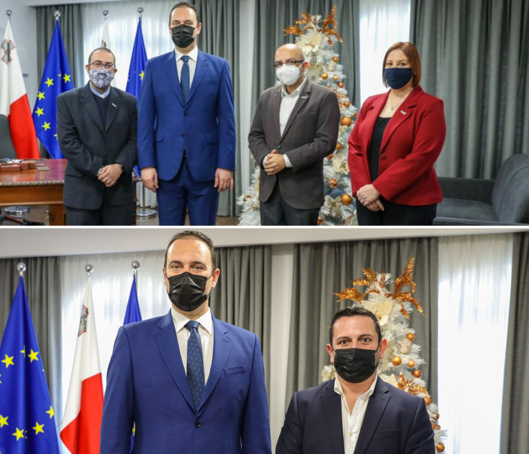 AĠĠORNAT: L-MUT u l-UPE f’laqgħa mal-Ministru għall-Edukazzjoni u l-Isport Clifton Grima