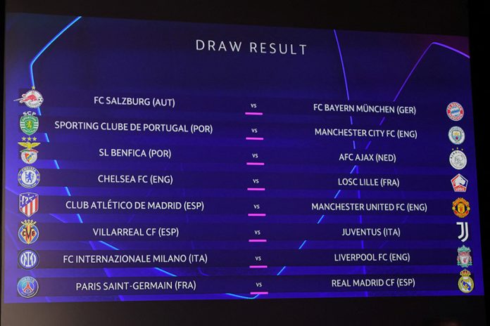 Champions League - Round of 16 Draw