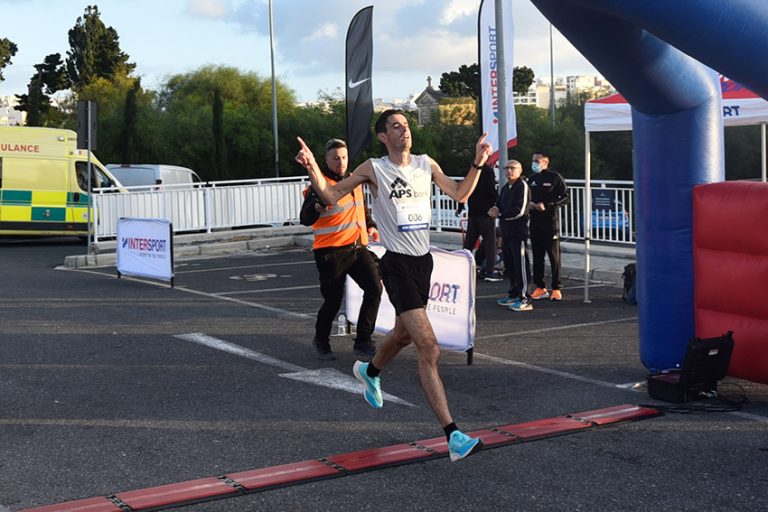 Aaron Mifsud, Lisa Bezzina jirbħu t-tellieqa Intersport Burmarrad 10k