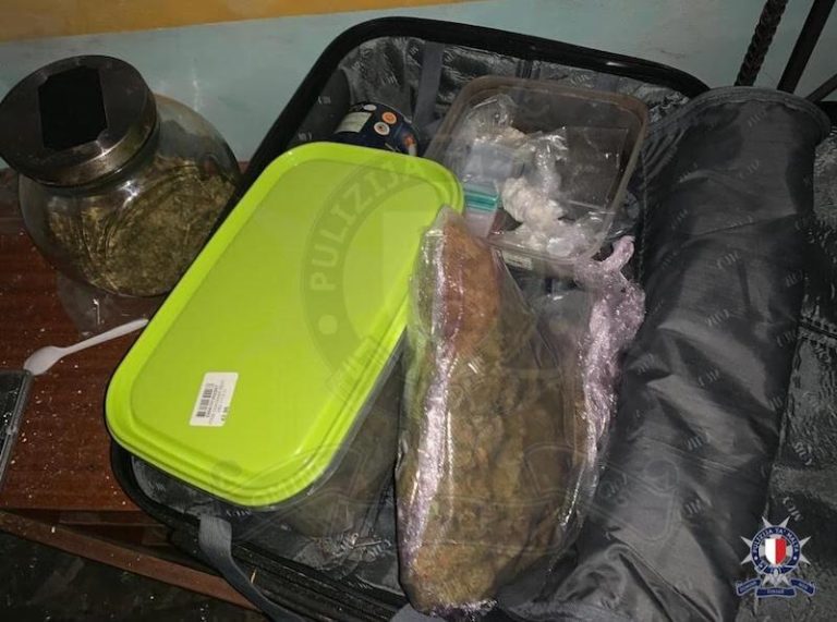Taljan arrestat b’rabta ma’ traffikar ta’ droga