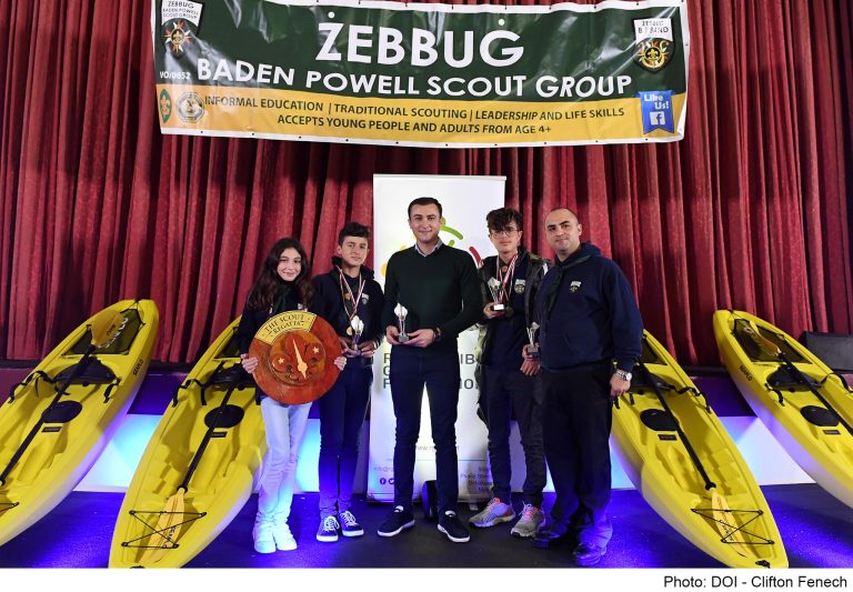 80 membru tal-Baden Powell Scout Group Żebbuġ ibbenefikaw minn għajnuna finanzjarja mill-Fondazzjoni għal-Logħob Responsabbli
