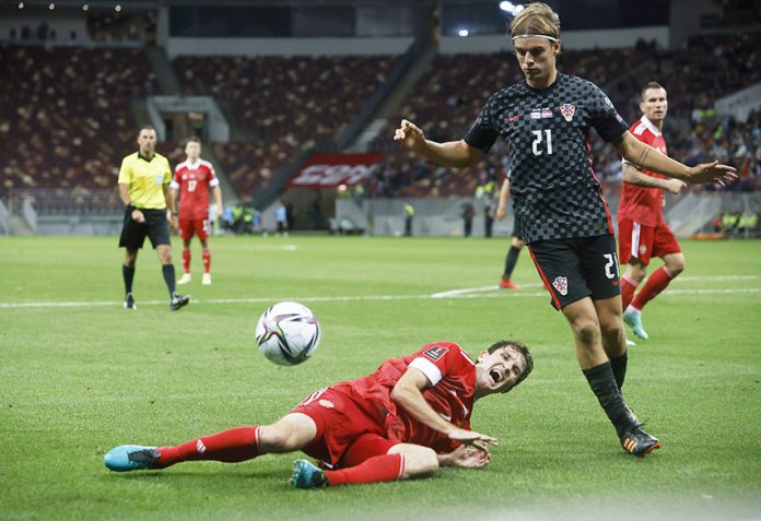 World Cup - UEFA Qualifiers - Group H - Russia v Croatia