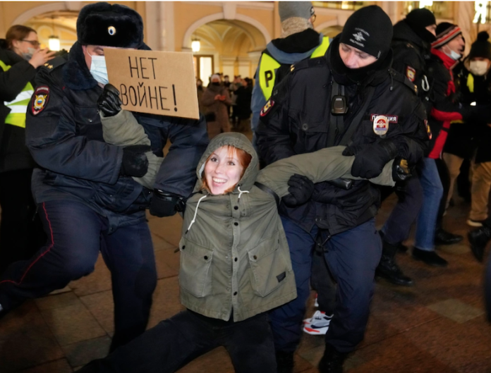 russja protest
