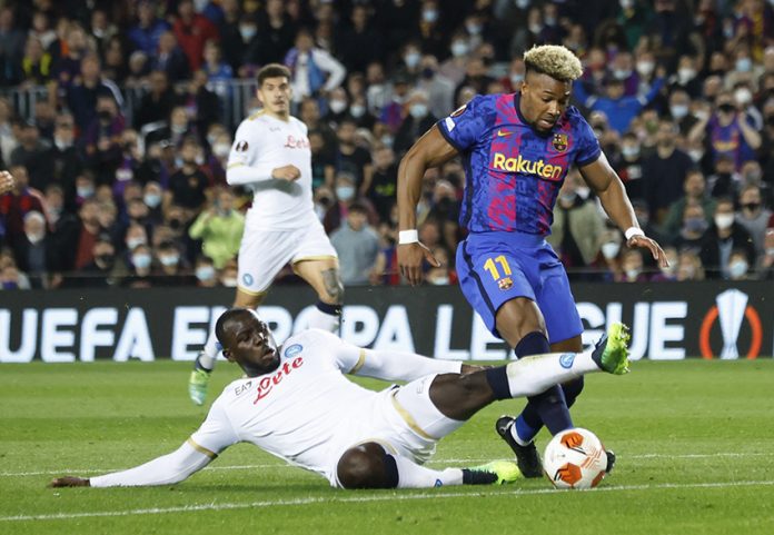 Europa League - Play Off First Leg - FC Barcelona v Napoli