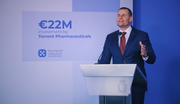 Robert Abela Torrent Pharma