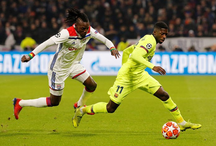 Champions League - Round of 16 First Leg - Olympique Lyonnais v FC Barcelona