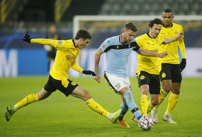Champions League - Group F - Borussia Dortmund v Lazio