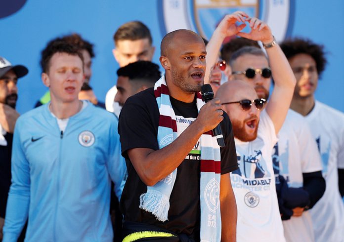 Manchester City Premier League Title Winners Parade