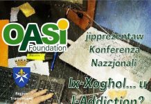 Reġjun Tramuntana u l-OASI Foundation jippreżentaw Konferenza Nazzjonali dwar ix-xogħol u l-addiction