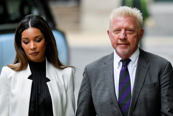 Boris Becker arrives at Southwark Crown Court, in London
