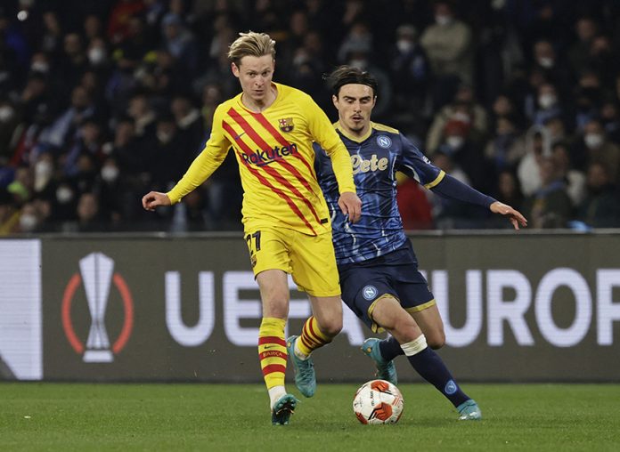 Europa League - Play Off Second Leg - Napoli v FC Barcelona