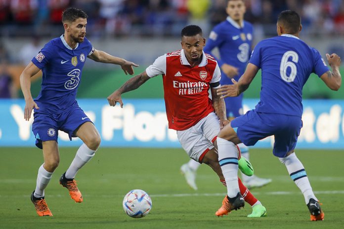 Soccer: Chelsea at Arsenal