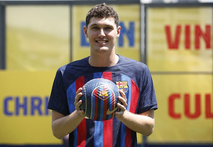 LaLiga - FC Barcelona unveil Andreas Christensen