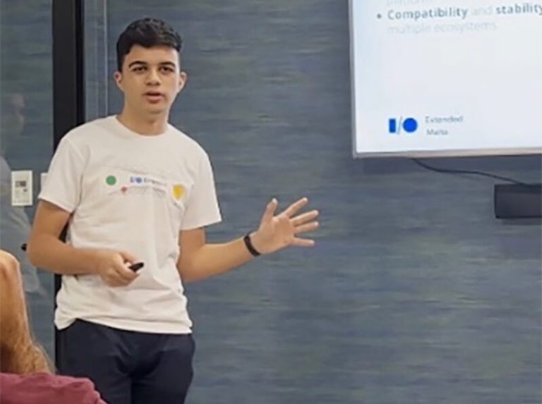Student Malti ta’ 17-il sena kien l-iżgħar kelliem fil-konferenza Internazzjonali Droidcon f’Berlin