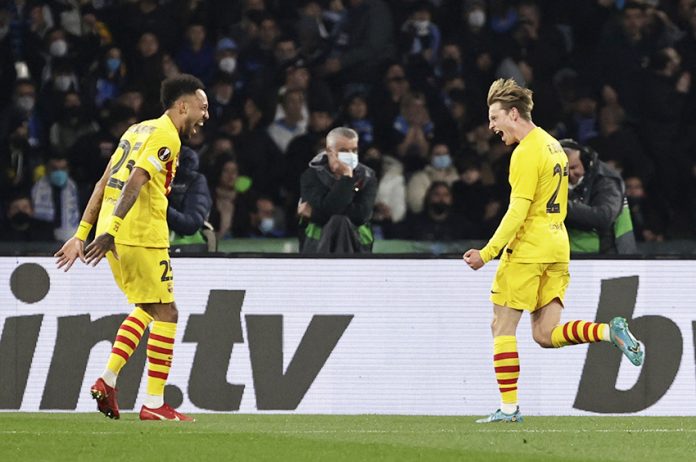 Europa League - Play Off Second Leg - Napoli v FC Barcelona