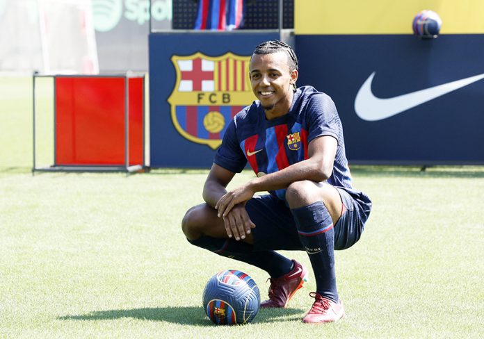 FC Barcelona unveil Jules Kounde