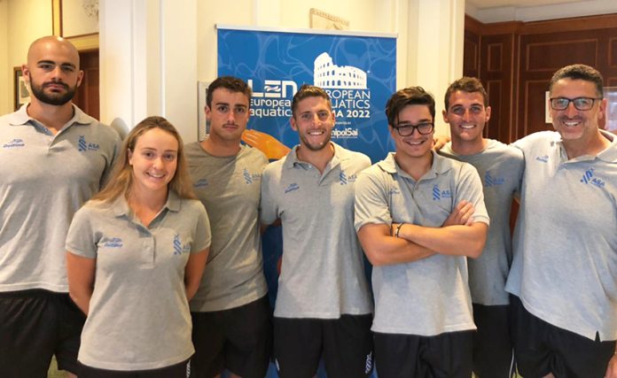 Malta Swimmers - LEN Rome