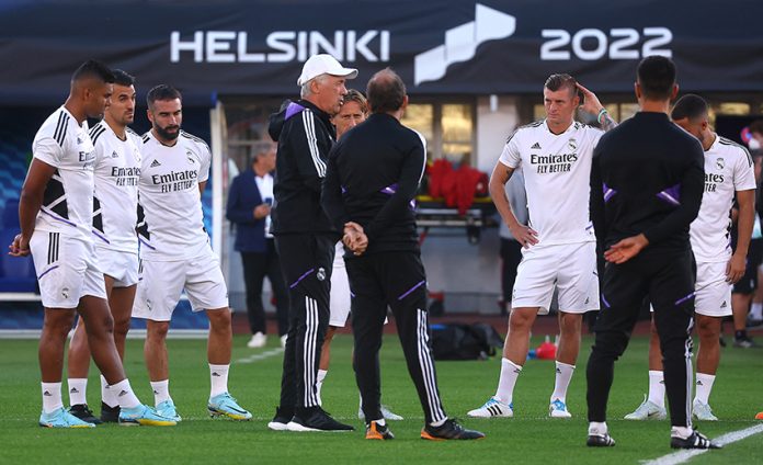 European Super Cup - Real Madrid Training