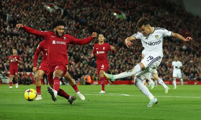 Premier League - Liverpool v Leeds United