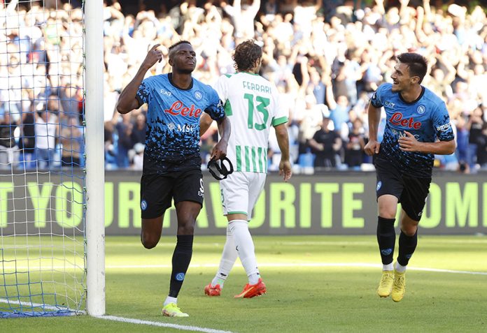 Serie A - Napoli v U.S. Sassuolo
