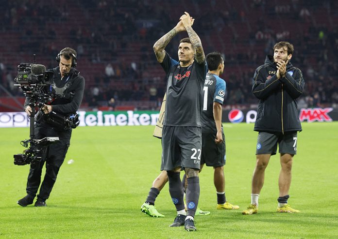 Champions League - Group A - Ajax Amsterdam v Napoli