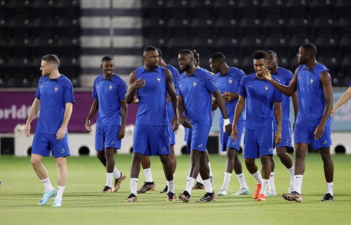 FIFA World Cup Qatar 2022 - France Training