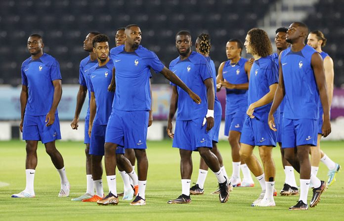FIFA World Cup Qatar 2022 - France Training
