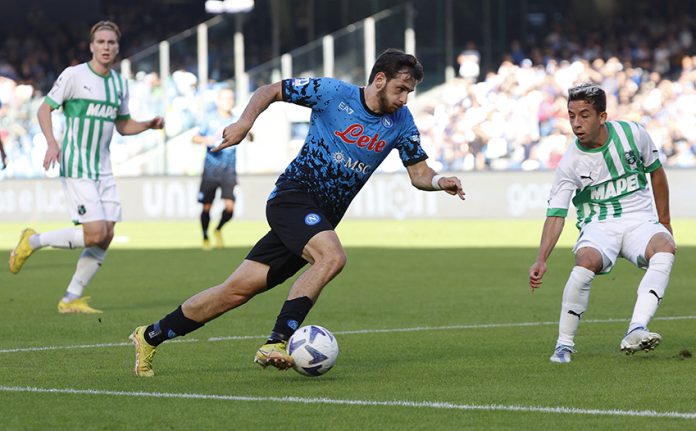 Serie A - Napoli v U.S. Sassuolo