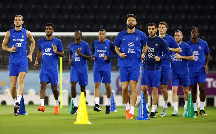 FIFA World Cup Qatar 2022 - France Training