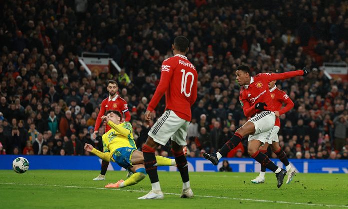 Carabao Cup - Semi Final - Second Leg - Manchester United v Nottingham Forest