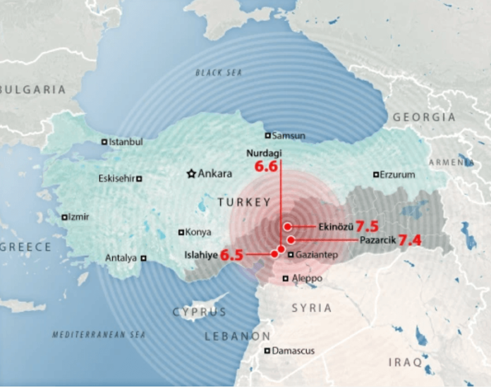 sirja u turkija terremoti