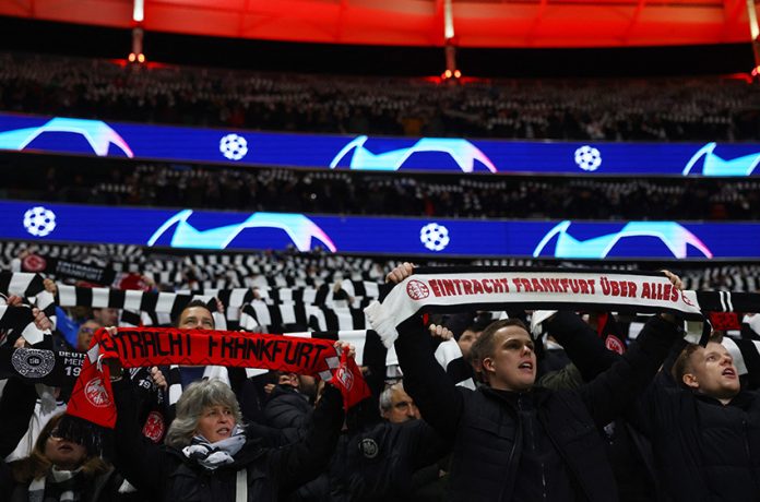 Champions League - Round of 16 First Leg - Eintracht Frankfurt v Napoli