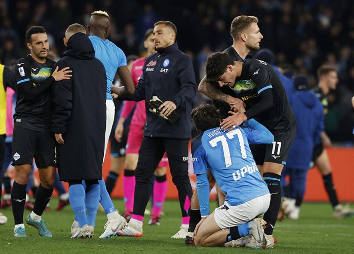 Serie A - Napoli v Lazio