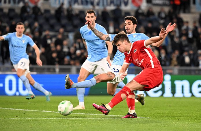 Europa Conference League - Round of 16 - First Leg - Lazio v AZ Alkmaar