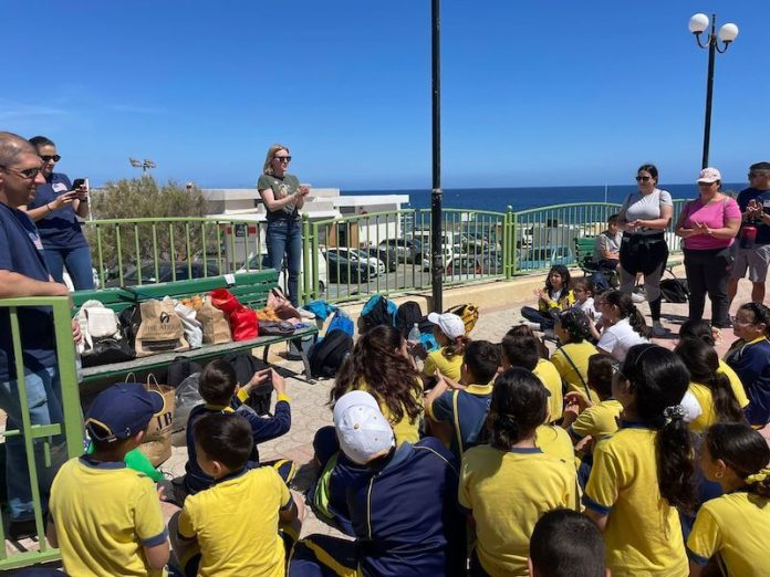2023 GLOBE cleanup Sliema