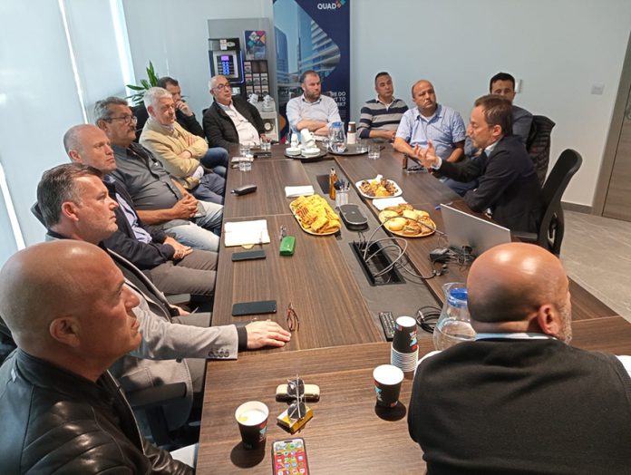 Alberto Colombo addressing MPL meeting