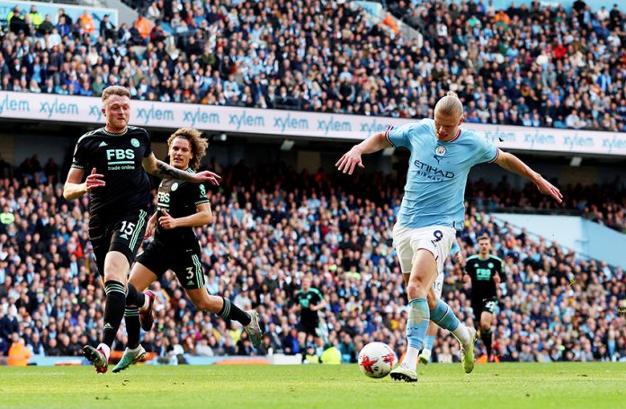 Premier League - Manchester City v Leicester City