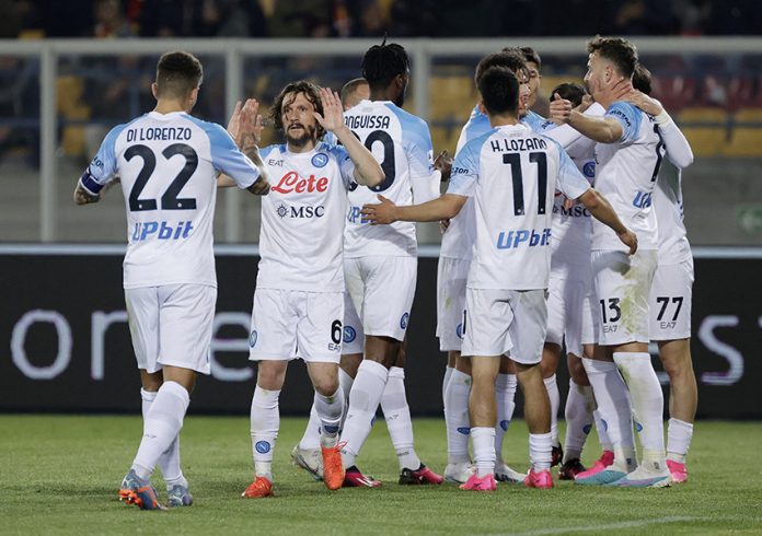 Serie A - Lecce v Napoli