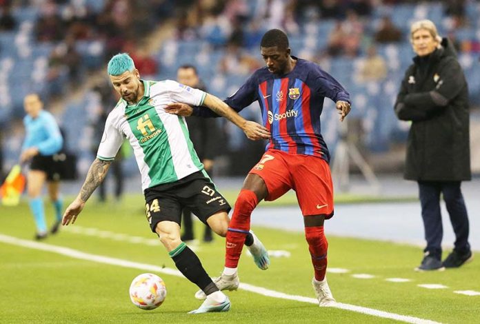 Spanish Super Cup - Semi Final - Real Betis v FC Barcelona