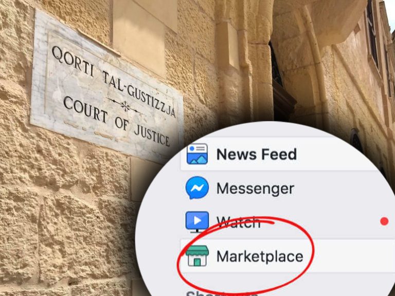 Seraq martell u żewġ banjijiet … il-martell poġġieh għall-bejgħ fuq Facebook